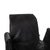Mexico Chairs in Black Leather and Chrome from KFF For Sale - Image 5 of 16