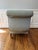 Pair of Barbara Barry for Baker Celadon Silk, Scroll Back Slipper Chairs For Sale - Image 12 of 12