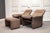 Lounge Chairs with Ottoman from de Sede, Switzerland, 1960s, Set of 3 For Sale - Image 13 of 16