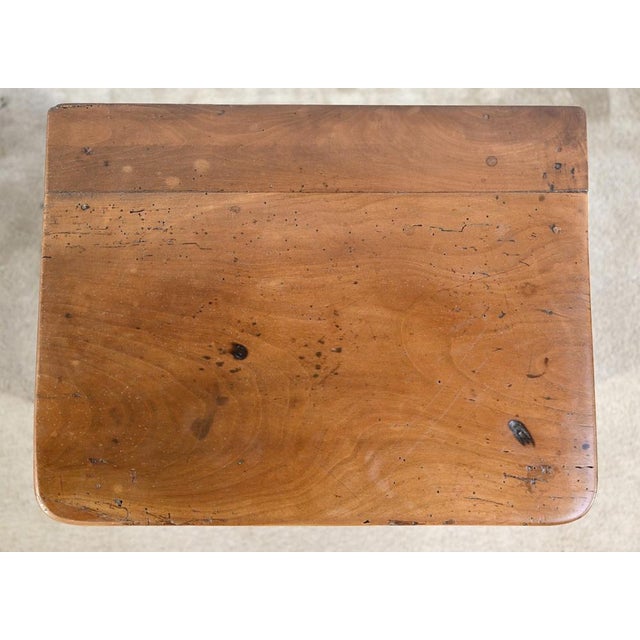 Louis Philippe Cherrywood Bedside Table, Mid-19th Century For Sale - Image 5 of 18