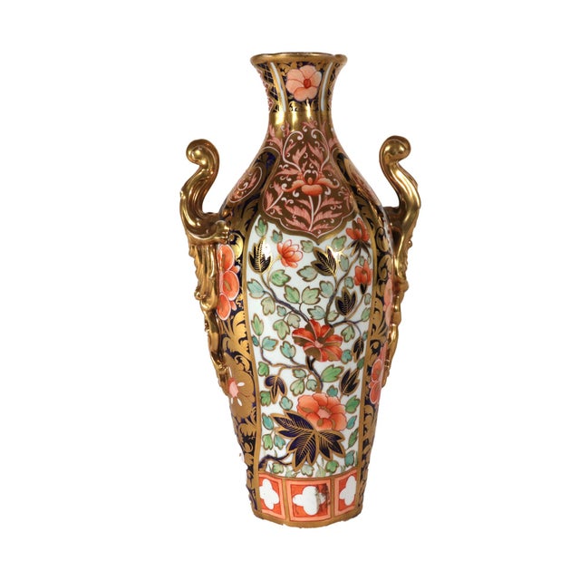 Spode Porcelain Japan Pattern Imari Vase, Pattern 1227, Regency For Sale In Philadelphia - Image 6 of 11