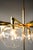 Large Ceiling Lamp in Brass and Clear Glass attributed to Hans-Agne Jakobsson, 1950s For Sale - Image 12 of 14