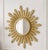 Convex Sunburst Mirror in Gold Resin For Sale - Image 10 of 10
