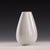 Ceramic Oval German White Porcelain Vase by H&C Selb Bavaria Heinrich, 1960s For Sale - Image 7 of 9