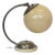 Vintage Bauhaus Adjustable Table Lamp in Chrome and Glass, 1930s For Sale