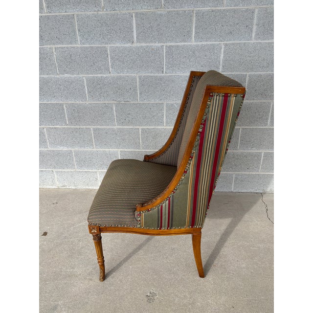 Henredon French Regency Style Upholstered Accent Chair For Sale In Philadelphia - Image 6 of 15
