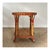 French Bamboo and Cane Side Table, 1950s For Sale - Image 9 of 9