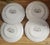 Beautiful set of four vintage Johnson Bros **Sheraton** dinner plates featuring an elegant floral pattern and timeless...