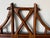 Brown Pair of Vintage McGuire-Style Rattan Headboards With Leather Wrapped Bindings For Sale - Image 8 of 14
