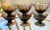 Circa 1960 Seneca Glass "Driftwood" Casual Footed Dessert Cups – Set of 6 For Sale - Image 4 of 13