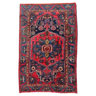 Vintage Hamadan Rug, 1950s For Sale
