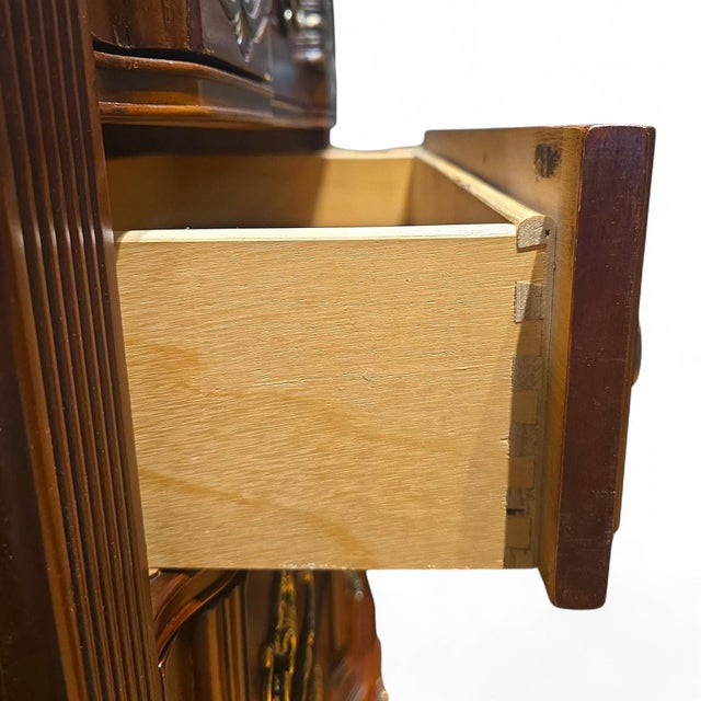 Professionally Refinished "Kathy Ireland Home" Queen Anne Highboy For Sale - Image 11 of 12