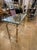 Metal Italian Gilded Iron Table After Diego Giocometti For Sale - Image 7 of 9