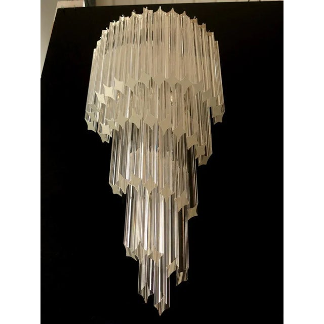 Large Italian Murano Glass Wall Sconces, 1985, Set of 2 For Sale - Image 12 of 14