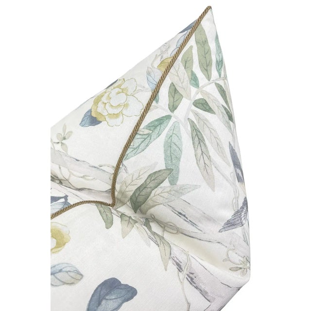 20" Delft Imperial Garden Pillows - a Pair For Sale - Image 4 of 5