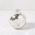 Metal Aesthetic Movement Signed Whiting Sterling Silver Ball-Form Scent Flask For Sale - Image 7 of 12