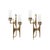 Brutalist Bronze Wall and Murano Glass Sconces, 2000, Set of 2 For Sale - Image 9 of 9