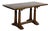 Italian 19th Century Walnut Trestle Table with Column Shaped Legs For Sale