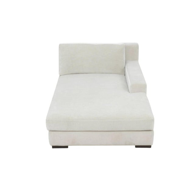 A refined lounge piece from Restoration Hardware, the Modena Chaise combines deep proportions, tailored upholstery, and a...
