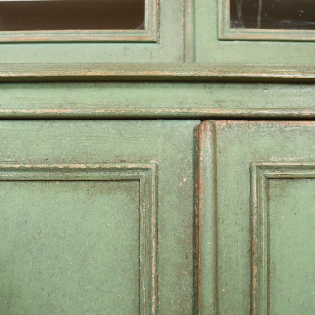 English Painted Kitchen Dresser, 1850s For Sale - Image 9 of 13