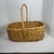 Early 20th Century Vintage Oval Split Wood Gathering Basket For Sale - Image 5 of 17