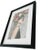 Plastic Acrylic Painting Fleur De La Nuit Woman with Flowers in Wood Veneer Frame For Sale - Image 7 of 8