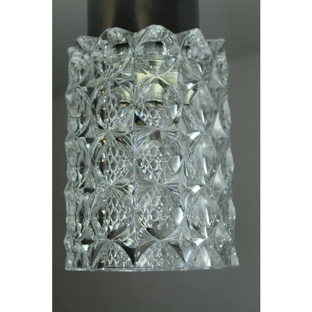 Mid-Century Modern Crystal Glass Pendant Lamp from Cosack, 1960s For Sale - Image 3 of 10