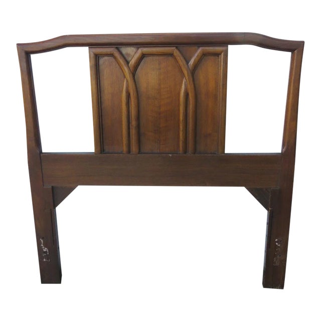 Mid Century Modern Twin Size Headboard For Sale