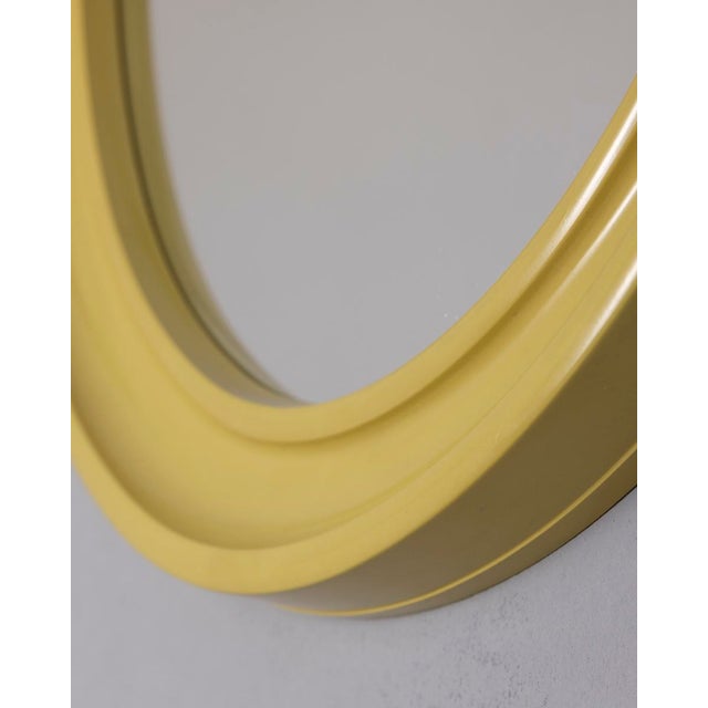 Vintage Green Plastic Wall Mirror from Carrara Matta, 1970s For Sale - Image 4 of 8