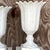 White Vintage Boho Henderson Iron Works Petal Urns - Set of Two For Sale - Image 8 of 14