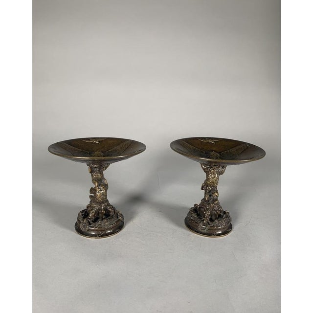 Bronze Bowls with Bears by Christophe Fratin, 1800s, Set of 2 For Sale - Image 9 of 9