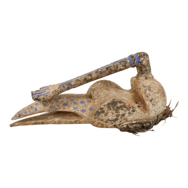Early 20th Century Dan, Wee, Kran, Guerre Mask For Sale