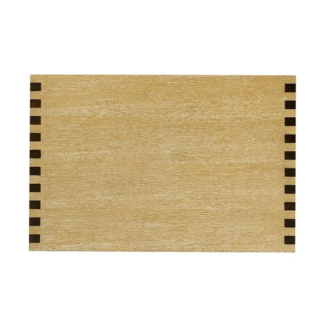 Modern Craftsman Side Table For Sale In Greensboro - Image 6 of 7