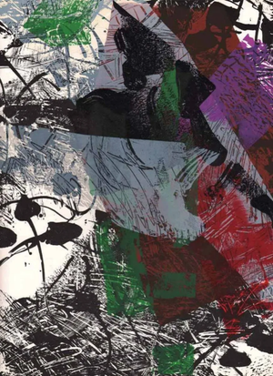 Riopelle Lithograph Dm03171 Derriere Le Miroir 1968