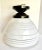 1950's Art Deco Frosted Semi-Flush Pendant Light For Sale - Image 9 of 11