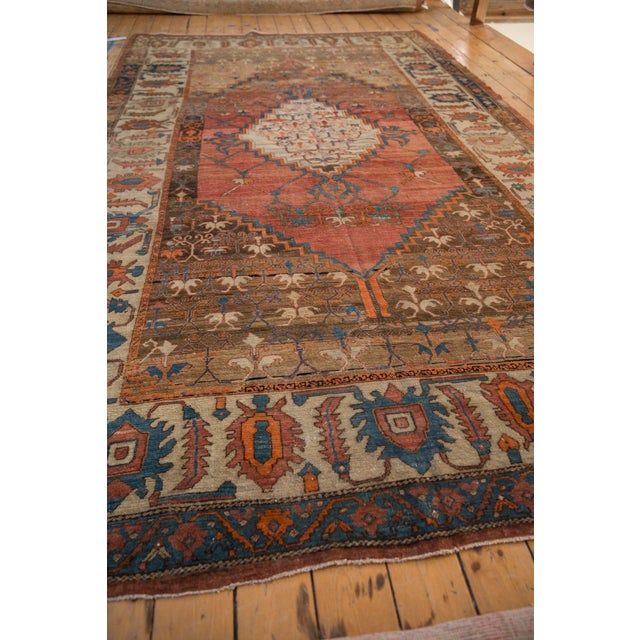 Antique Bakshaish Carpet - 7'7" x 12'10" For Sale - Image 12 of 17