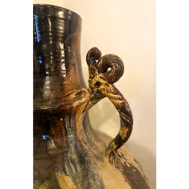 Ceramic Monumental Flynn Sochon Pottery Vase For Sale - Image 7 of 12