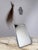 Mid-Century Modern Italian Aluminum Barber Shop Mirror, 1950s For Sale - Image 6 of 18