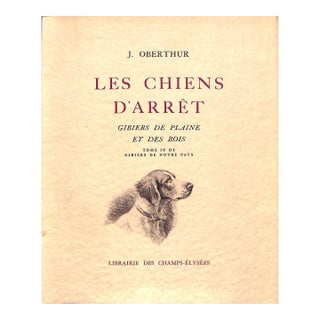 "Les Chiens D'Arret" 1971 Oberthur, J. For Sale