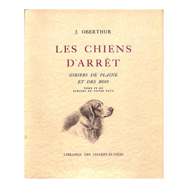 "Les Chiens D'Arret" 1971 Oberthur, J. For Sale