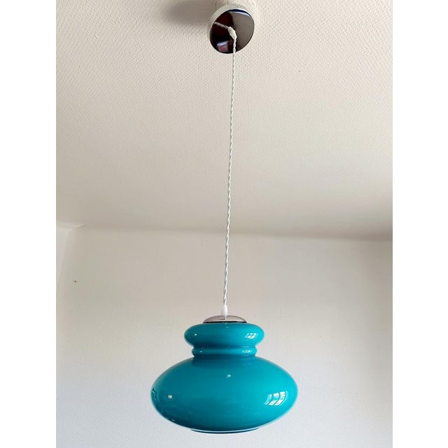 Vintage Space Age UFO Pendant Light, 1970s For Sale - Image 3 of 9