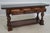 Traditional Henredon 3 Drawer 2 Tier Marble Top Console Table For Sale - Image 3 of 18