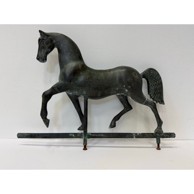 Vintage Hackney Horse Weathervane For Sale - Image 4 of 9