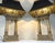Maison Baguès Vintage French Empire Style Bouillotte Lamps With Finials and Shades- A Pair For Sale - Image 4 of 17