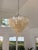 Oly Studio Serena Chandelier, 37 inches diameter, coastal capiz shell design
