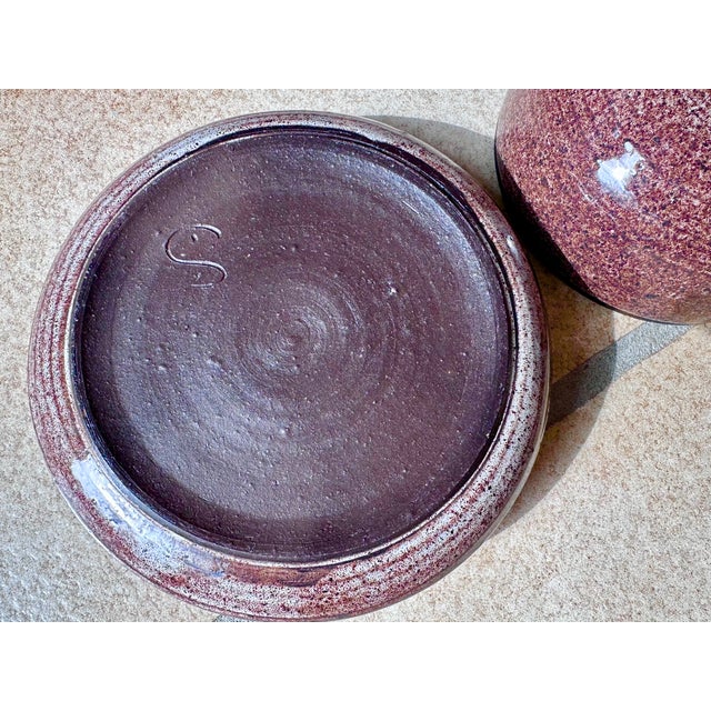 Handmade Ceramic Butter Dish from Serocka, Germany, 1970s For Sale - Image 6 of 9