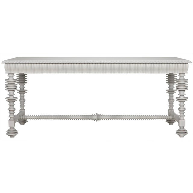 NOIR Portuguese Desk, Solid White For Sale - Image 11 of 12