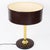 Jacques Adnet Brown Hand-Stitched Leather-Clad Table Lamp For Sale - Image 10 of 14