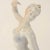 Ceramic Porcelain Dancer Figurine from Hollohaza, 1960s For Sale - Image 7 of 11