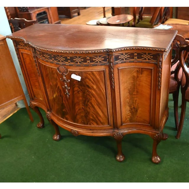 Chippendale Mahogany Sideboard, 1890 For Sale - Image 9 of 9